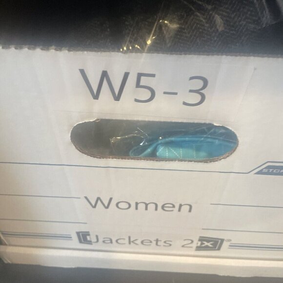 Marc New York Andrew Marc Womens Large Gray Full Zip Fleece Jacket Pockets - Picture 10 of 10